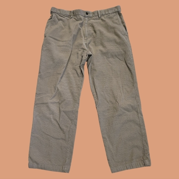 Haggar Other - Haggar Premium Stretch Corduroy Pants - Men's 38x30 - Earth Tone